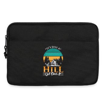 BMX Fahrrad Spruch bmx biker - Laptoptasche 13" - Schwarz - Vorne