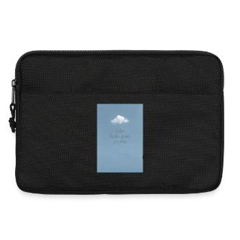 Calm looks good on you - Laptop bag 13" - black - Front