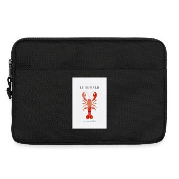 Le Homard Club reduziertes Hummer Design France - Laptoptasche 13" - Schwarz - Vorne