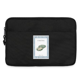 L'Huître French Oyster Poster Bistro - Laptop bag 13" - black - Front