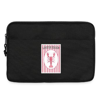 Lobster Season Retro Hummer Sommer Design - Laptoptasche 13" - Schwarz - Vorne