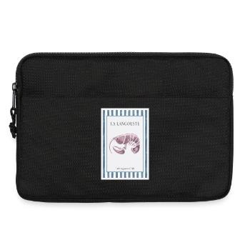 La Langouste Französisches Langusten Poster - Laptoptasche 13" - Schwarz - Vorne