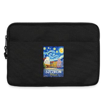 Szczecin, Polen - Laptoptasche 13" - Schwarz - Vorne