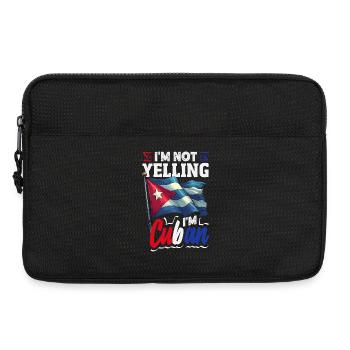 Kuba Stolz & Heimat - Cuba Flagge Design - Laptoptasche 13" - Schwarz - Vorne