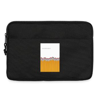 Be Different Minimalist Statement Design - Laptoptasche 13" - Schwarz - Vorne