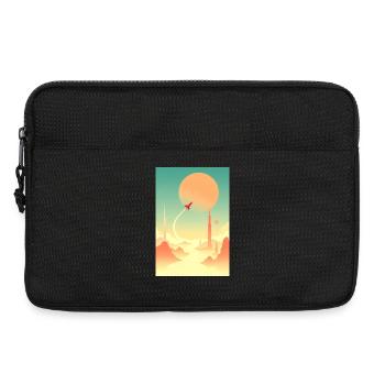 Premiers voyages au-delà des horizons lointains - Sacoche pour ordinateur portable 13 pouces - noir - Devant