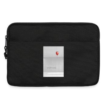 Start Now Poster mit Ballon Minimal Design - Laptoptasche 13" - Schwarz - Vorne