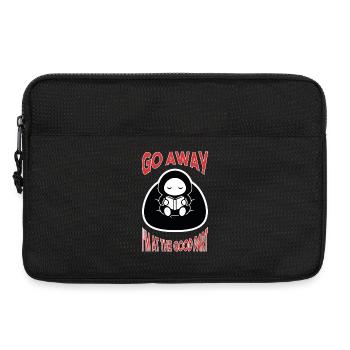 Spiel Geh weg, ich bin am guten Teil. - Laptoptasche 13" - Schwarz - Vorne