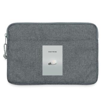 Crack The Idea Motivation Design minimaliste - Sacoche pour ordinateur portable 13 pouces - gris chiné - Devant
