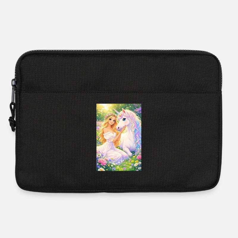 Unicorn Dreams - Laptoptasche 13" - Schwarz