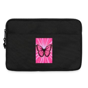 Schmetterling - Laptoptasche 13" - Schwarz - Vorne