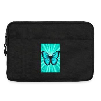 Schmetterling - Laptoptasche 13" - Schwarz - Vorne