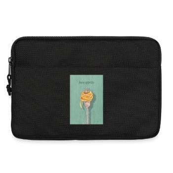 Buon Appetito Pasta Design Italie Cuisine - Sacoche pour ordinateur portable 13 pouces - noir - Devant