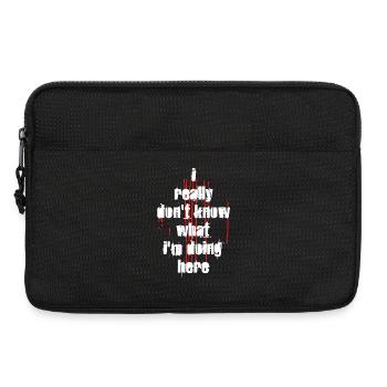 IRDKWIDH OOTW - Laptop bag 13" - black - Front