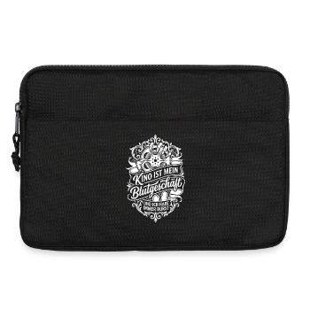 Kino Leidenschaft Horror Film Spruch - Laptoptasche 13" - Schwarz - Vorne