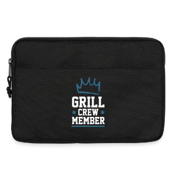 Grill Crew - Laptoptasche 13" - Schwarz - Vorne