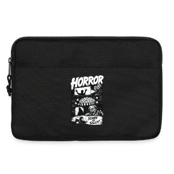 Horror Popcorn Comic Style - Laptop bag 13" - black - Front