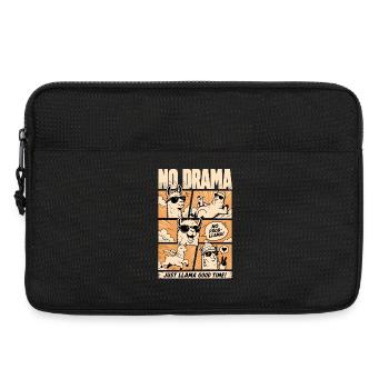 Aucune bande dessinée dramatique Llama Sunshine - Sacoche pour ordinateur portable 13 pouces - noir - Devant