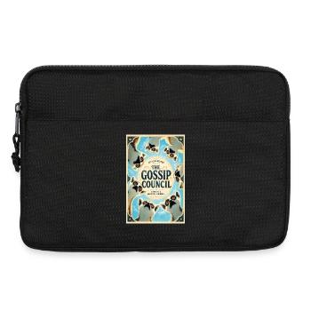 Der Gossip Council: Vintage Dog Circle - Laptoptasche 13" - Schwarz - Vorne