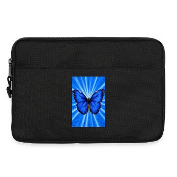 papillon - Sacoche pour ordinateur portable 13 pouces - noir - Devant