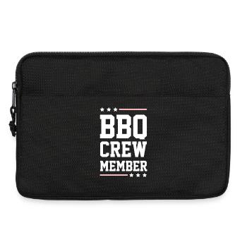Bbq Crew - Laptoptasche 13" - Schwarz - Vorne