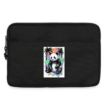 panda - Laptop bag 13" - black - Front