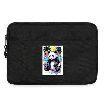 panda - Laptop bag 13" - black - Front