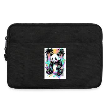 panda - Laptop bag 13" - black - Front