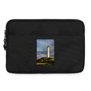 Phare de Lyngvig Fyr au Danemark - Sacoche pour ordinateur portable 13 pouces - noir - Devant