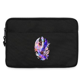 Opal crystal monolith - Laptop bag 13" - black - Front