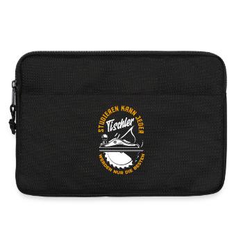 Tischler Werden Nur Beste - Laptoptasche 13" - Schwarz - Vorne