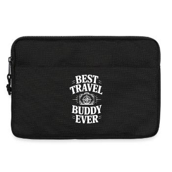 Bester Reisepartner aller Zeiten - Laptoptasche 13" - Schwarz - Vorne