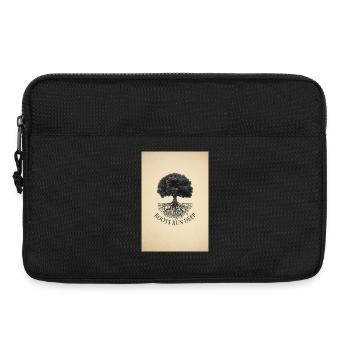 Roots Run Deep – Baum Poster Vintage - Laptoptasche 13" - Schwarz - Vorne