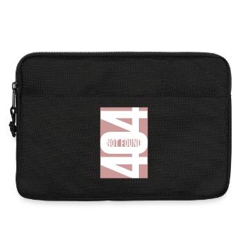 404 Not Found - Dusty Rose - Laptoptasche 13" - Schwarz - Vorne