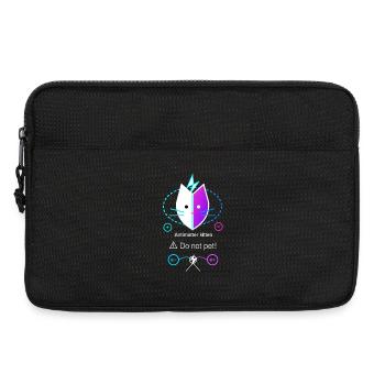 Chaton d’Antimatière - Sacoche pour ordinateur portable 13 pouces - noir - Devant