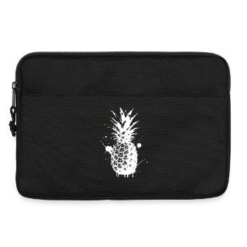 Ananas Spray Blanc - Sacoche pour ordinateur portable 13 pouces - noir - Devant