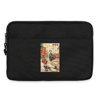 Shinjuku Streetwear Magazine - Laptoptasche 13" - Schwarz - Vorne
