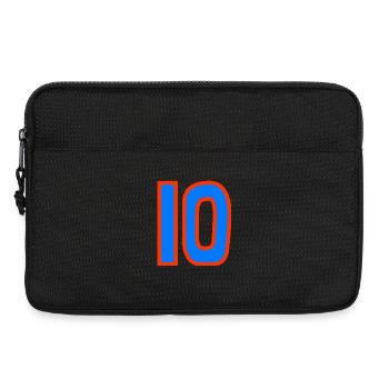 10. 10 JAHRE. 10-JÄHRIGES JUBILÄUM. 10-JÄHRIGES JUBILÄUM. - Laptoptasche 13" - Schwarz - Vorne