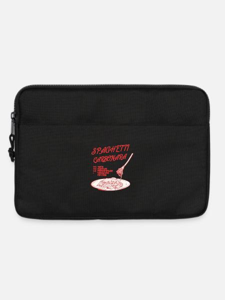 Spaghetti Carbonara Recipe - Laptoptasche 13" - Schwarz