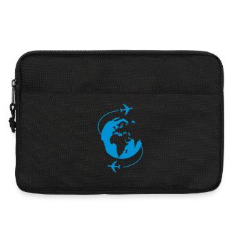 Around the World - Sacoche pour ordinateur portable 13 pouces - noir - Devant