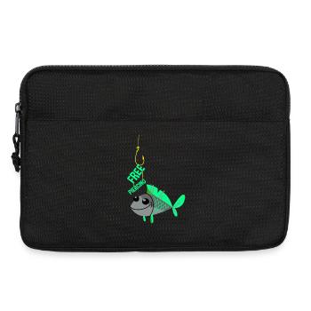 Free piercing - Laptop bag 13" - black - Front