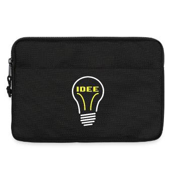 Glühbirne Idee - Laptoptasche 13" - Schwarz - Vorne