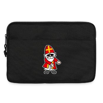 Sinterklaas Saint Nicolais Floss Dance Flossing - Laptoptasche 13" - Schwarz - Vorne