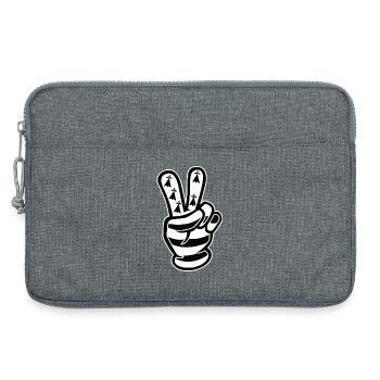 Sieg Breizh - Laptoptasche 13" - Grau meliert - Vorne