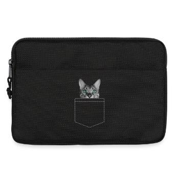 Chat Chats - Sacoche pour ordinateur portable 13 pouces - noir - Devant