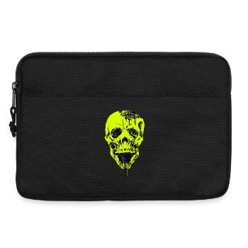 Neurowerveldeil Skull Icon - Laptop bag 13" - black - Front