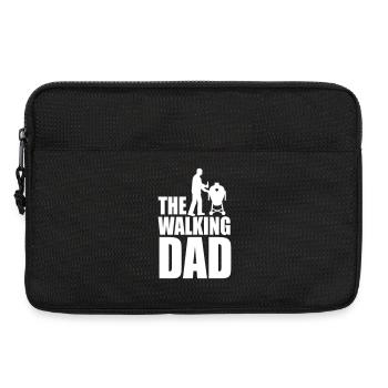 Le papa de marche drôle Kamado BBQ Cadeau de la fête des Pères - Sacoche pour ordinateur portable 13 pouces - noir - Devant