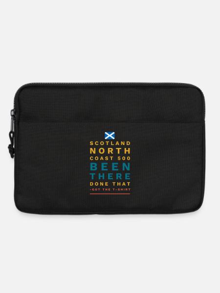 Schottische Küste NC 500 - Laptoptasche 13" - Schwarz