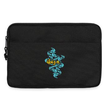 Ibiza balearische inseln Blumen - Laptoptasche 13" - Schwarz - Vorne