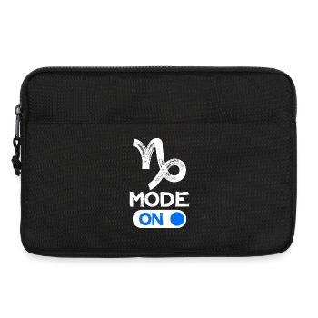 Astronomie Steinbock Statement Aberglaube Himmel - Laptoptasche 13" - Schwarz - Vorne